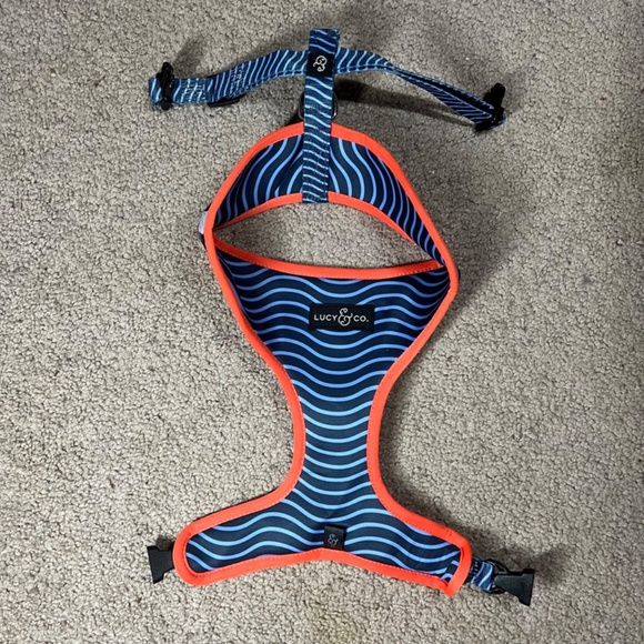 Lucy & Co. Reversible Dog Harness XL Bright Colorful Graphic Print Design - Picture 7 of 8